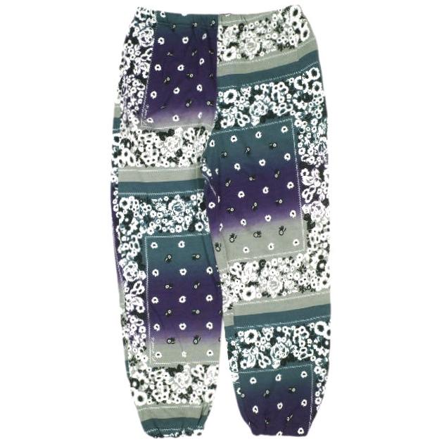 Needles x NOMA t.d. ニードルス ノーマ 22AW String Sweat Pant ? Cotton Jersey フラワー＆バンダナ柄 スウェットパンツ N34-NNCS03 S | 