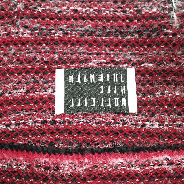 JUVENILE HALL ROLLCALL ジュベナイルホールロールコール 23AW オーバーサイズラメニットベスト 1953 Free RED セーター トップス g22882 |  | 08