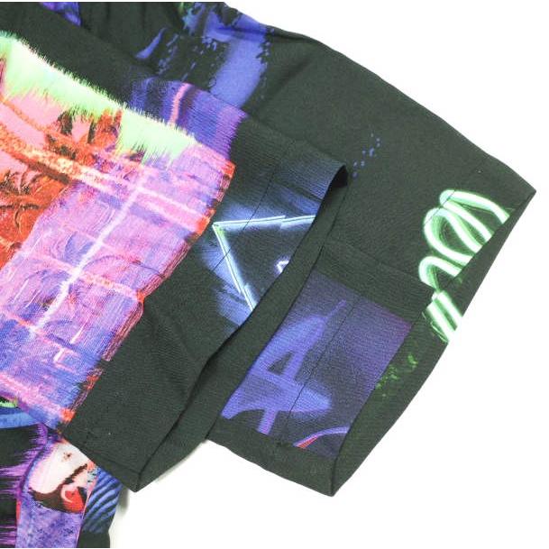 Desigual デシグアル JABAL ネオンカラーリゾートシャツ 22WMCW04 S BLACK 半袖 レーヨン トップス g22886 |  | 05