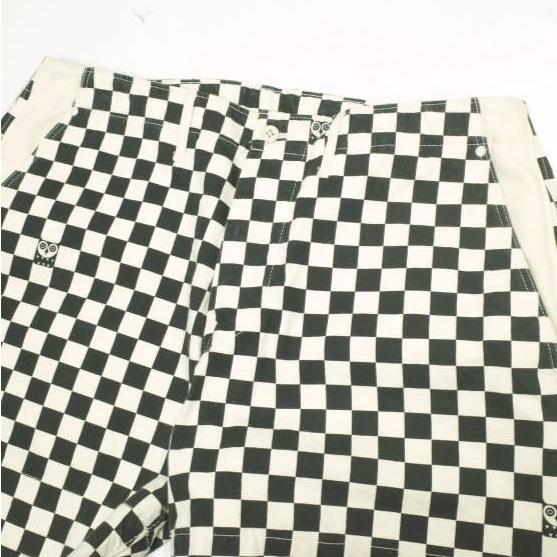 BRU NA BOINNE x LOFTMAN ブルーナボイン ロフトマン 別注 日本製 CHECKER SHORTS チェッカーボードショーツ 72120WL 2 BLACK/WHITE パンツ |  | 03
