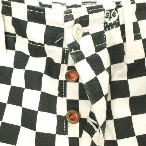 BRU NA BOINNE x LOFTMAN ブルーナボイン ロフトマン 別注 日本製 CHECKER SHORTS チェッカーボードショーツ 72120WL 2 BLACK/WHITE パンツ |  | 04