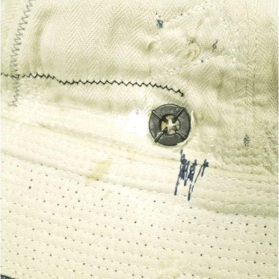 KAPITAL キャピタル SAILOR HAT ペンキペイント セーラーハット ONE SIZE Natural/Indigo 水兵 襤褸 マリン キャップ 帽子 g22889 |  | 05