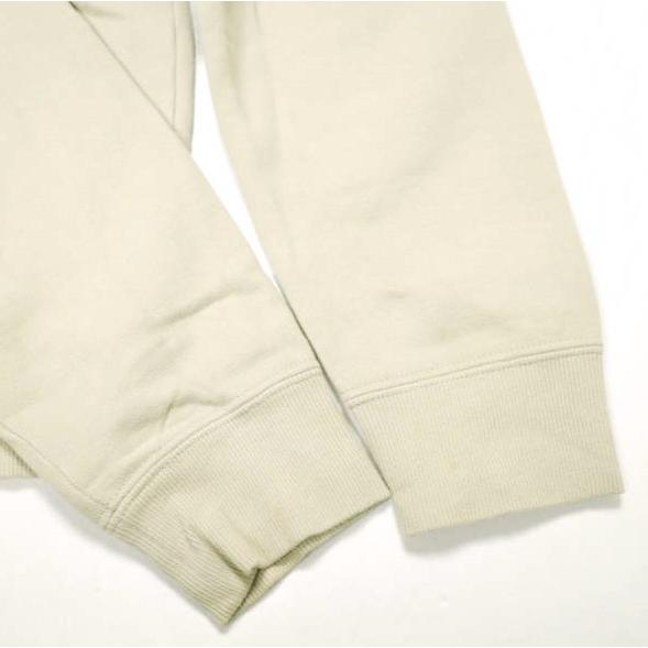 SAINT LAURENT PARIS サンローランパリ 22SS Ribbed Goosh Hooded Sweatshirt スウェットプルオーバーパーカー 689399 Y36QQ 9760 XS BEIGE |  | 05