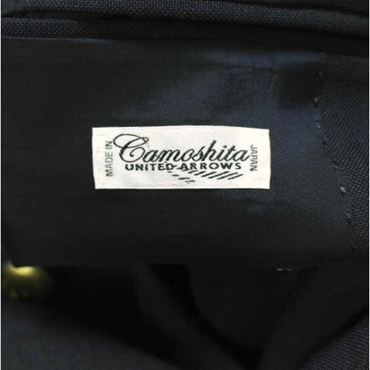 Camoshita UNITED ARROWS カモシタ DORMEUIL TONIK NAVY BLAZER ウール
