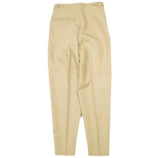 HYKE ハイク 24SS 日本製 DOESKIN TAPERED PANTS ドスキンテーパードパンツ 241-13279 1 BEIGE 1タック ボトムス g22906 |  | 01