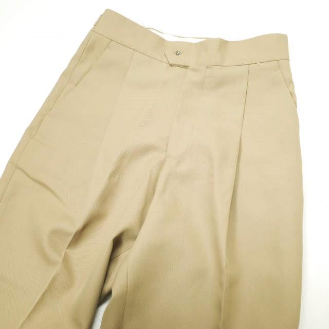 HYKE ハイク 24SS 日本製 DOESKIN TAPERED PANTS ドスキンテーパードパンツ 241-13279 1 BEIGE 1タック ボトムス g22906 |  | 03