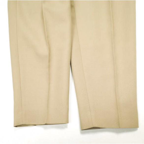 HYKE ハイク 24SS 日本製 DOESKIN TAPERED PANTS ドスキンテーパードパンツ 241-13279 1 BEIGE 1タック ボトムス g22906 |  | 05