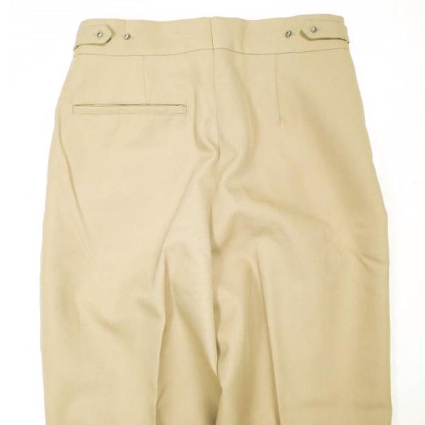 HYKE ハイク 24SS 日本製 DOESKIN TAPERED PANTS ドスキンテーパードパンツ 241-13279 1 BEIGE 1タック ボトムス g22906 |  | 06