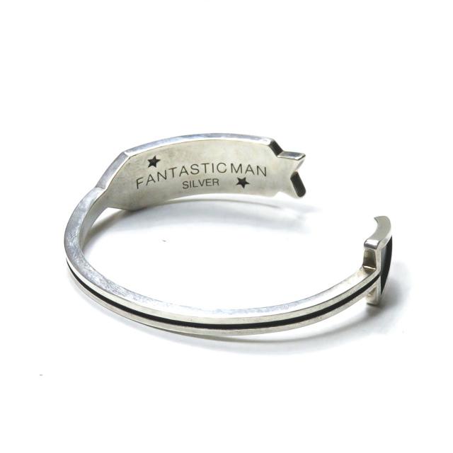 Fantasticman Silver K18ライン バングル-
