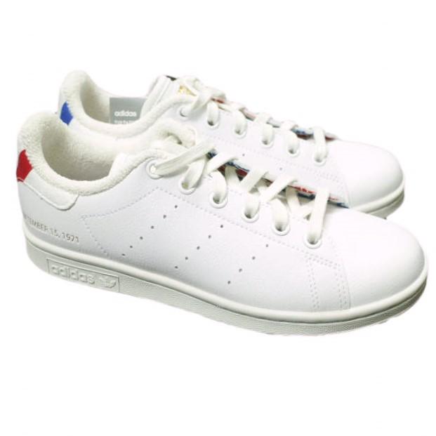 新品 adidas Originals アディダス オリジナルス STAN SMITH スタンスミス H03223 US4.5(22.5cm) Footwear White/Blue/Scarlet Red g22924 |  | 02