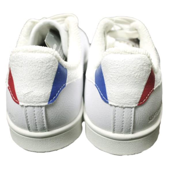 新品 adidas Originals アディダス オリジナルス STAN SMITH スタンスミス H03223 US4.5(22.5cm) Footwear White/Blue/Scarlet Red g22924 |  | 03