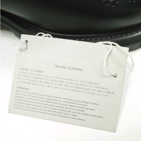 新品 Hender Scheme エンダースキーマ Commando Mule コマンドーミュール mj-rs-cmm 2(23.5-24cm) BLACK サンダル 定価51,700円 g22927 |  | 04
