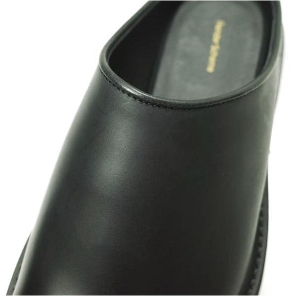 新品 Hender Scheme エンダースキーマ Commando Mule コマンドーミュール mj-rs-cmm 2(23.5-24cm) BLACK サンダル 定価51,700円 g22927 |  | 06