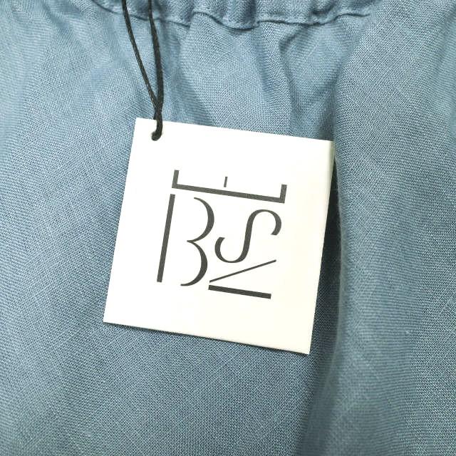 新品 BASERANGE ベースレンジ 25SS DYDINE SKIRT リネンロングスカート XS TRUSS BLUE イージー 定価22,770円 ボトムス g22937 |  | 03