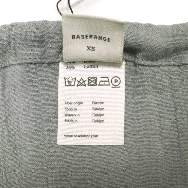 新品 BASERANGE ベースレンジ 25SS MAX SKIRT - Crinkle Linen