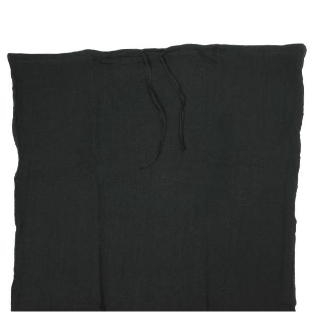 新品 BASERANGE ベースレンジ 25SS MAX SKIRT - Crinkle Linen コットンリネン ロングスカート SKMX-LC-SP25 XS Black 定価27,280円 g22941 |  | 05