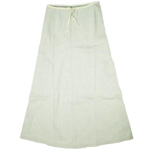新品 BASERANGE ベースレンジ 25SS ARTHUR SKIRT デニムマキシスカート  