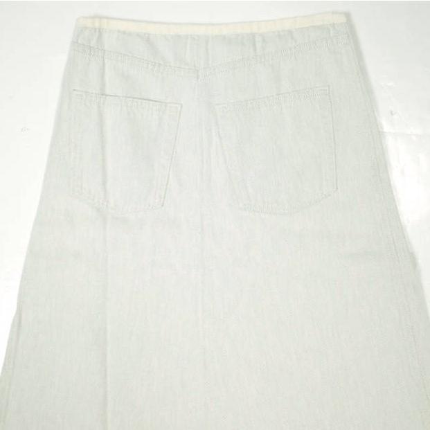 新品 BASERANGE ベースレンジ 25SS ARTHUR SKIRT デニムマキシスカート