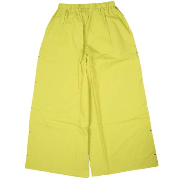 新品 BASERANGE ベースレンジ 24AW NED PANTS コットンワイドイージーパンツ S BRACE GREEN 定価21,780円 ボトムス g22948 |  | 01
