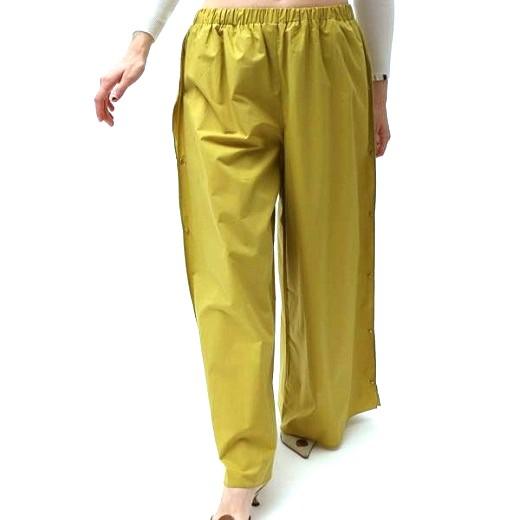 新品 BASERANGE ベースレンジ 24AW NED PANTS コットンワイドイージーパンツ S BRACE GREEN 定価21,780円 ボトムス g22948 |  | 02
