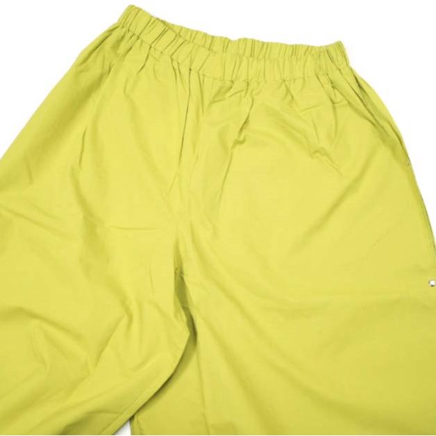 新品 BASERANGE ベースレンジ 24AW NED PANTS コットンワイドイージーパンツ S BRACE GREEN 定価21,780円 ボトムス g22948 |  | 04