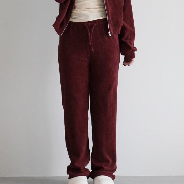 新品 BASERANGE ベースレンジ 24AW DOUGLAS PANTS テリーフリース