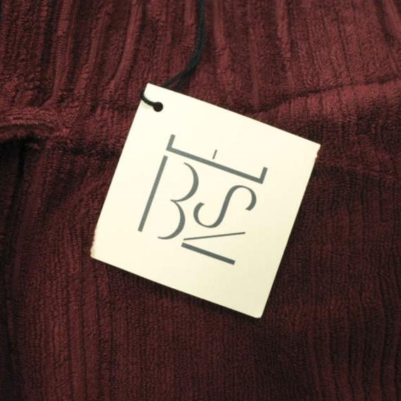 新品 BASERANGE ベースレンジ 24AW DOUGLAS PANTS テリーフリース イージーパンツ S ASTER BROWN RED ダグラスパンツ 定価31,790円 g22950 |  | 03