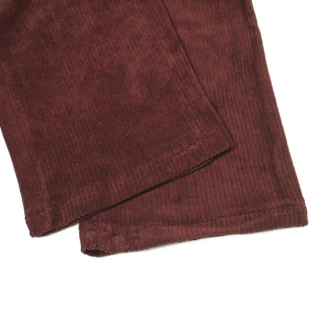 新品 BASERANGE ベースレンジ 24AW DOUGLAS PANTS テリーフリース イージーパンツ S ASTER BROWN RED ダグラスパンツ 定価31,790円 g22950 |  | 06