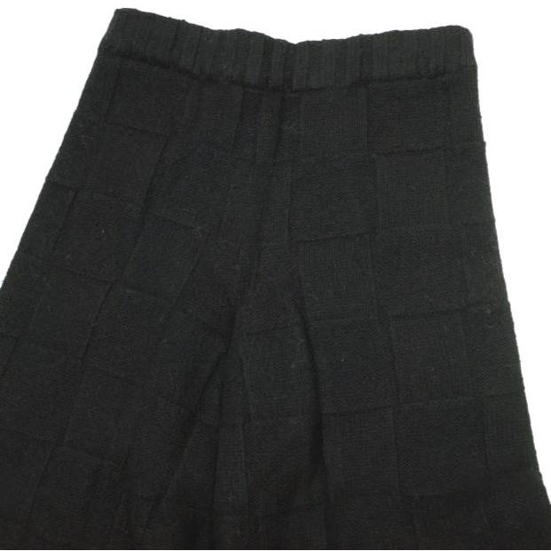 新品 BASERANGE ベースレンジ フランス製 KONAK PANTS ウールニットパンツ XS BLACK イージー 定価31,900円 ボトムス g22952 |  | 04