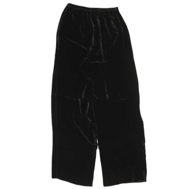 新品 BASERANGE ベースレンジ 25SS OLIN PANTS シルクベルベットパンツ