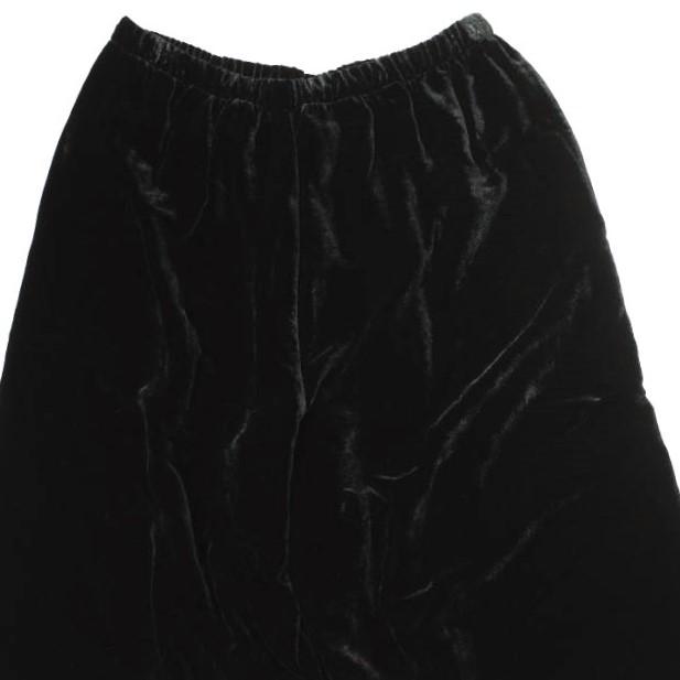 新品 BASERANGE ベースレンジ 25SS OLIN PANTS シルクベルベットパンツ