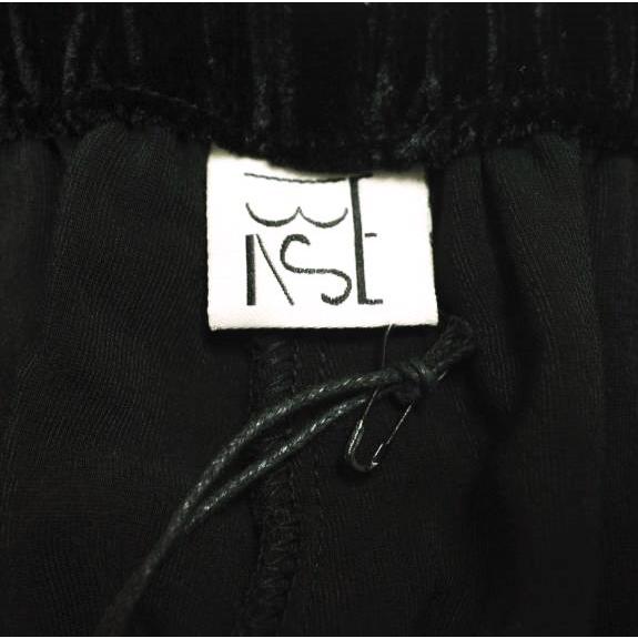 新品 BASERANGE ベースレンジ 25SS OLIN PANTS シルクベルベットパンツ