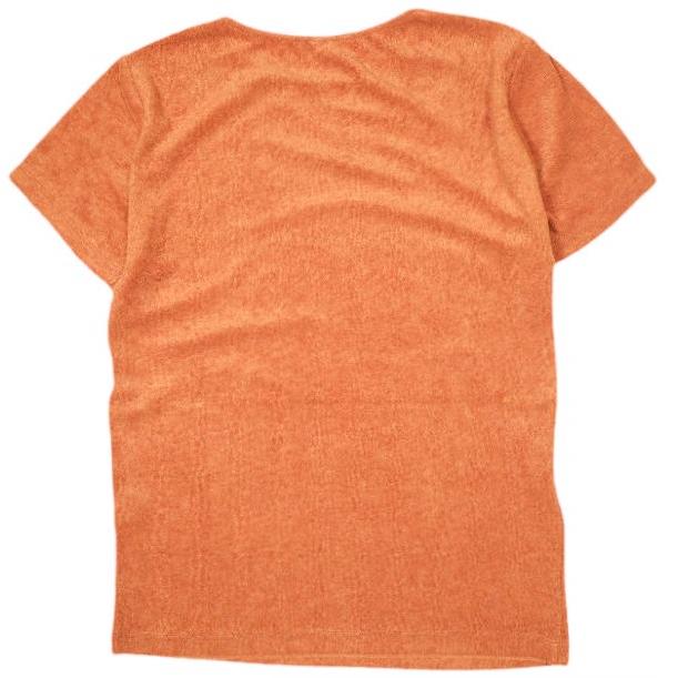 新品 BASERANGE ベースレンジ 23SS OMO TEE パイルTシャツ オモティー S VEN ORANGE 定価15,950円 トップス g22969 |  | 01