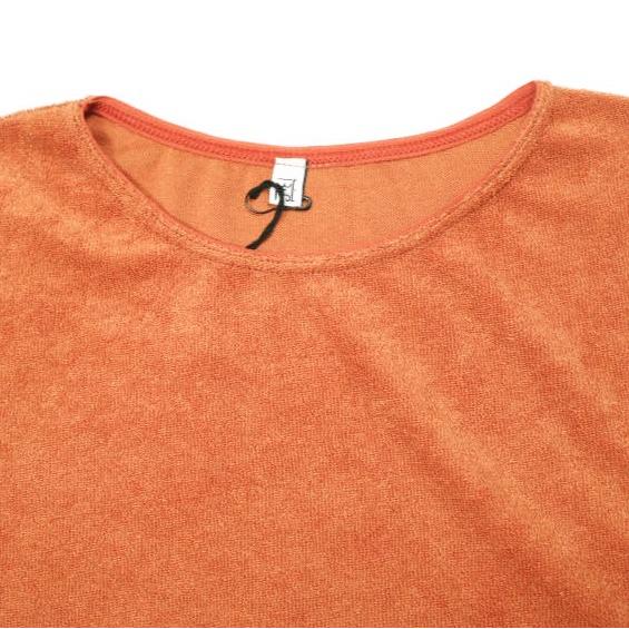 新品 BASERANGE ベースレンジ 23SS OMO TEE パイルTシャツ オモティー S VEN ORANGE 定価15,950円 トップス g22969 |  | 04