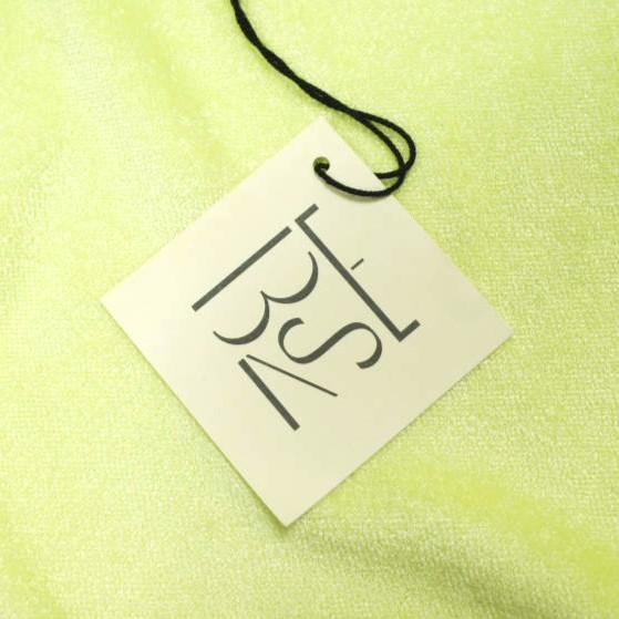 新品 BASERANGE ベースレンジ 24SS OMO TEE パイルTシャツ オモティー M LIME 定価17,600円 トップス g22971 |  | 03