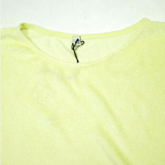 新品 BASERANGE ベースレンジ 24SS OMO TEE パイルTシャツ オモティー M LIME 定価17,600円 トップス g22971 |  | 04