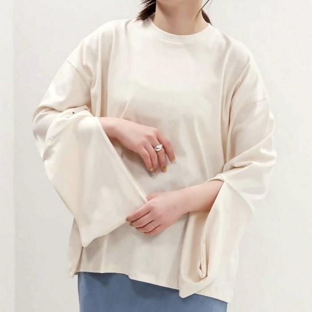 新品 BASERANGE ベースレンジ 25SS HARBOUR LONG SLEEVE TEE ロングスリーブTシャツ TOHAL-RC-SP25 S UNDYED 長袖 カットソー 定価21,780円 |  | 03