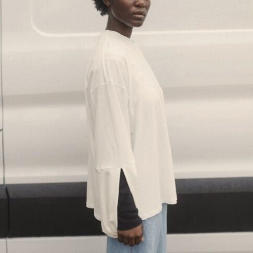 新品 BASERANGE ベースレンジ 25SS HARBOUR LONG SLEEVE TEE ロングスリーブTシャツ TOHAL-RC-SP25 S UNDYED 長袖 カットソー 定価21,780円 |  | 04