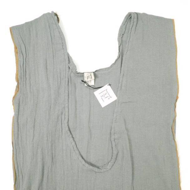 新品 BASERANGE ベースレンジ 25SS MAX DRESS コットンリネン マキシ