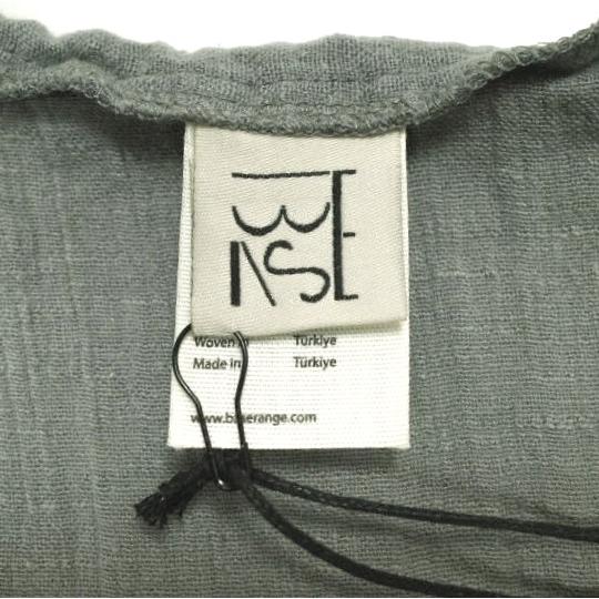 新品 BASERANGE ベースレンジ 25SS MAX DRESS コットンリネン マキシ