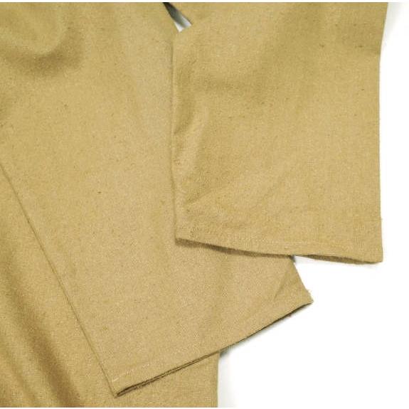 新品 BASERANGE ベースレンジ 23AW VESTER DRESS - Wild Silk ワイルドシルク フード付きロングワンピース XS Bath Brown 定価36,740円 |  | 05