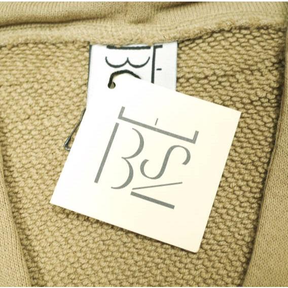 新品 BASERANGE ベースレンジ ORDU SWEAT SHIRT オーガニックコットン クロップドスウェットプルオーバーパーカー XS BEIGE 定価38,720円 |  | 03