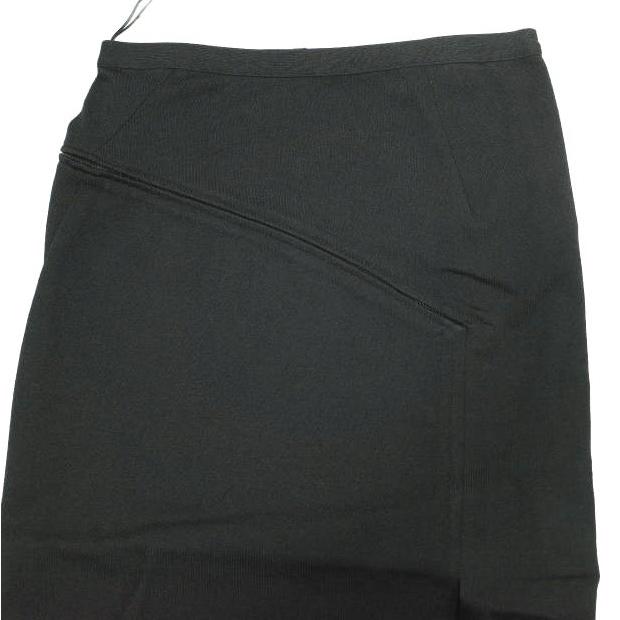 新品 N°21 ヌメロヴェントゥーノ 23SS イタリア製 ラウンドジップタイトスカート 23SW-C041-7534 40 BLACK 定価86,900円 膝丈 ペンシル |  | 05