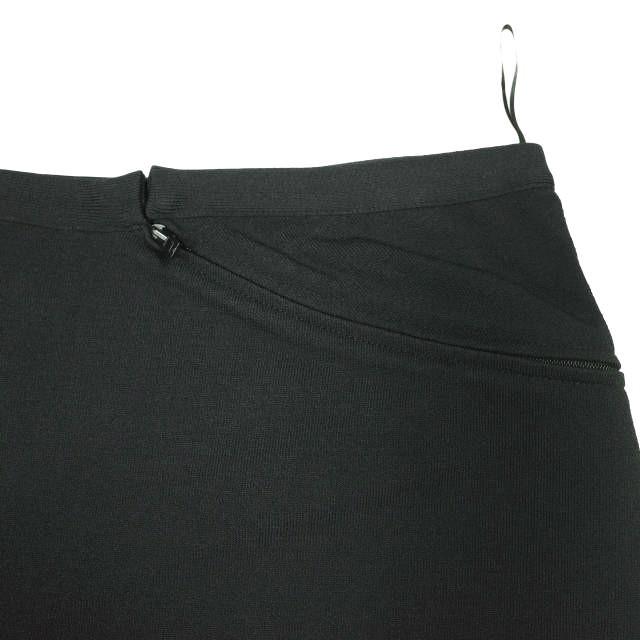 新品 N°21 ヌメロヴェントゥーノ 23SS イタリア製 ラウンドジップタイトスカート 23SW-C041-7534 40 BLACK 定価86,900円 膝丈 ペンシル |  | 07