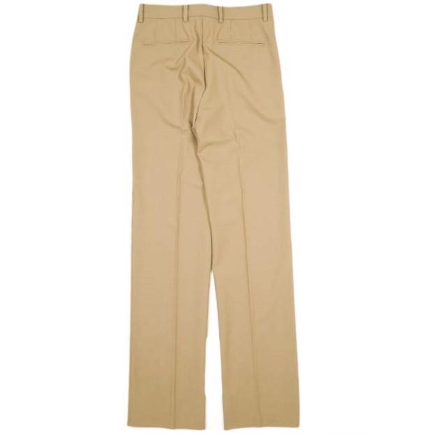 新品 N°21 ヌメロヴェントゥーノ 22SS ポリエステルウール ノープリーツトラウザーズ 22SW-B031-3035 38 BEIGE 定価80,300円 パンツ |  | 01