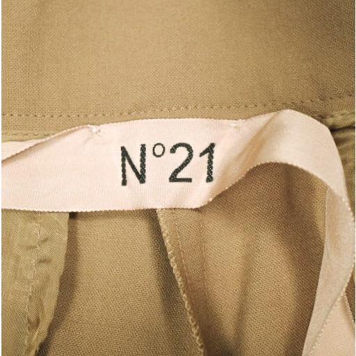 新品 N°21 ヌメロヴェントゥーノ 22SS ポリエステルウール ノープリーツトラウザーズ 22SW-B031-3035 38 BEIGE 定価80,300円 パンツ |  | 04