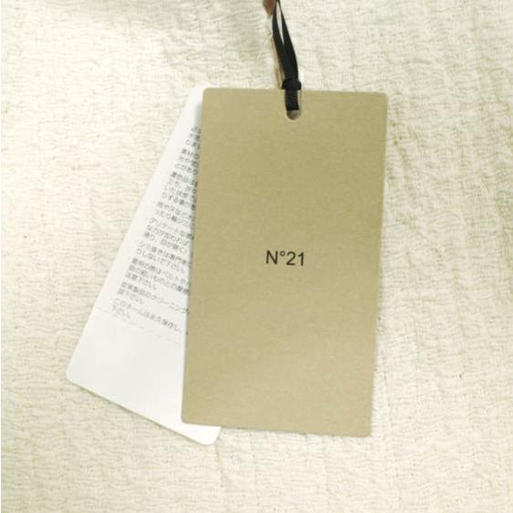 新品 N°21 ヌメロヴェントゥーノ 24SS ビジューブラウストップス 24S  