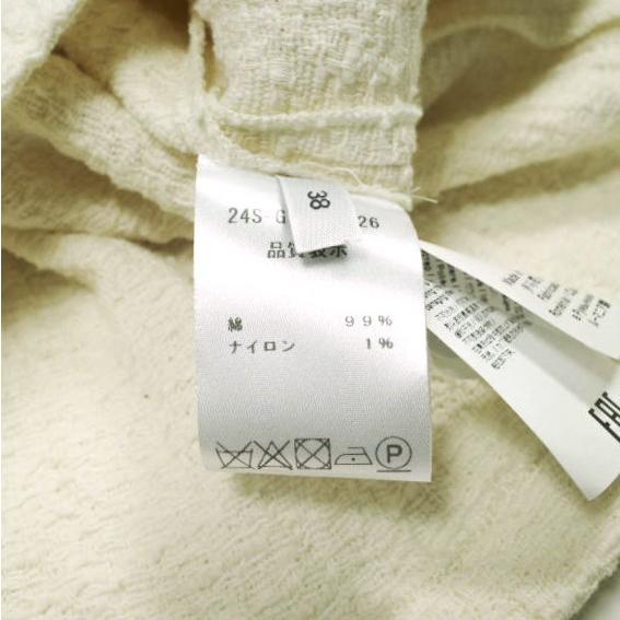 新品 N°21 ヌメロヴェントゥーノ 24SS ビジューブラウストップス 24S-G122-0126 38 OFF WHITE 半袖 プルオーバー シャツ 定価75,900円 新品 N°21 ヌメロヴェントゥーノ 24SS ビジューブラウストップス 24S