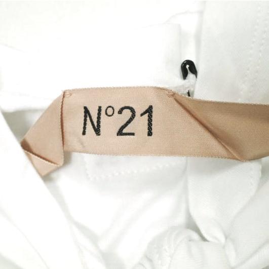 新品 N°21 ヌメロヴェントゥーノ 24SS リボンデザインハーフスリーブトップス 24S-F021-4157 38 WHITE Tシャツ カットソー 定価42,900円 |  | 04