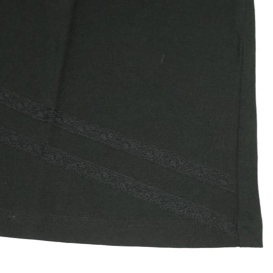 新品 N°21 ヌメロヴェントゥーノ 24SS オーバーサイズレースTシャツ 24P-F042-6330 XS BLACK ロゴ カットソー 定価69,300円 トップス |  | 07
